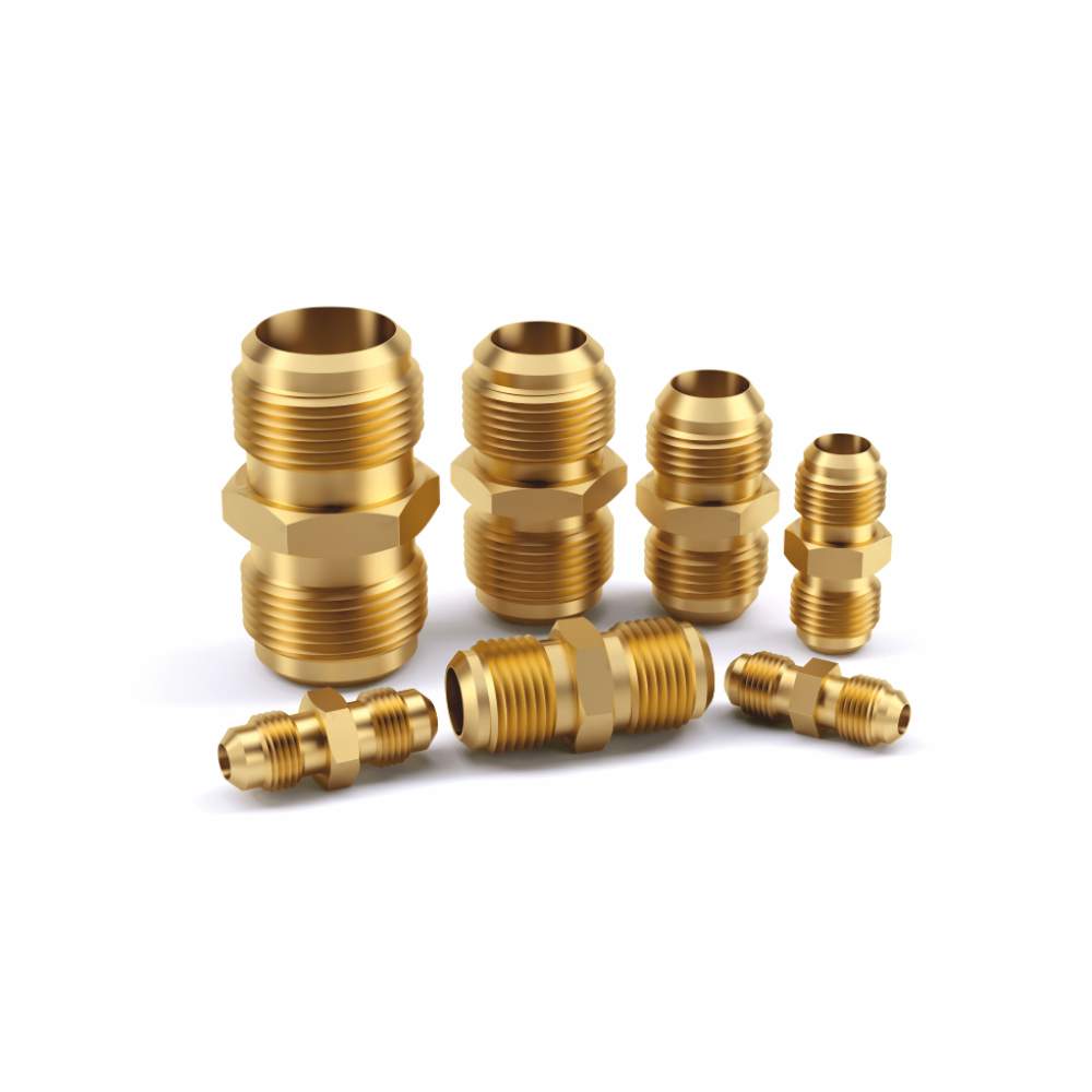 Brass Flare Union